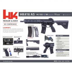 Umarex Licensed CYMA T8 CGS HK416A5 MWS
  GBBR